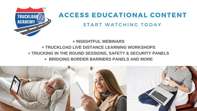 TCA provides access to timely, relevant educational content for execs, safety and operations personnel