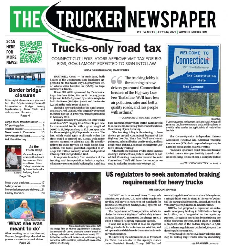 The Trucker Newspaper – Digital Edition July 1, 2021
