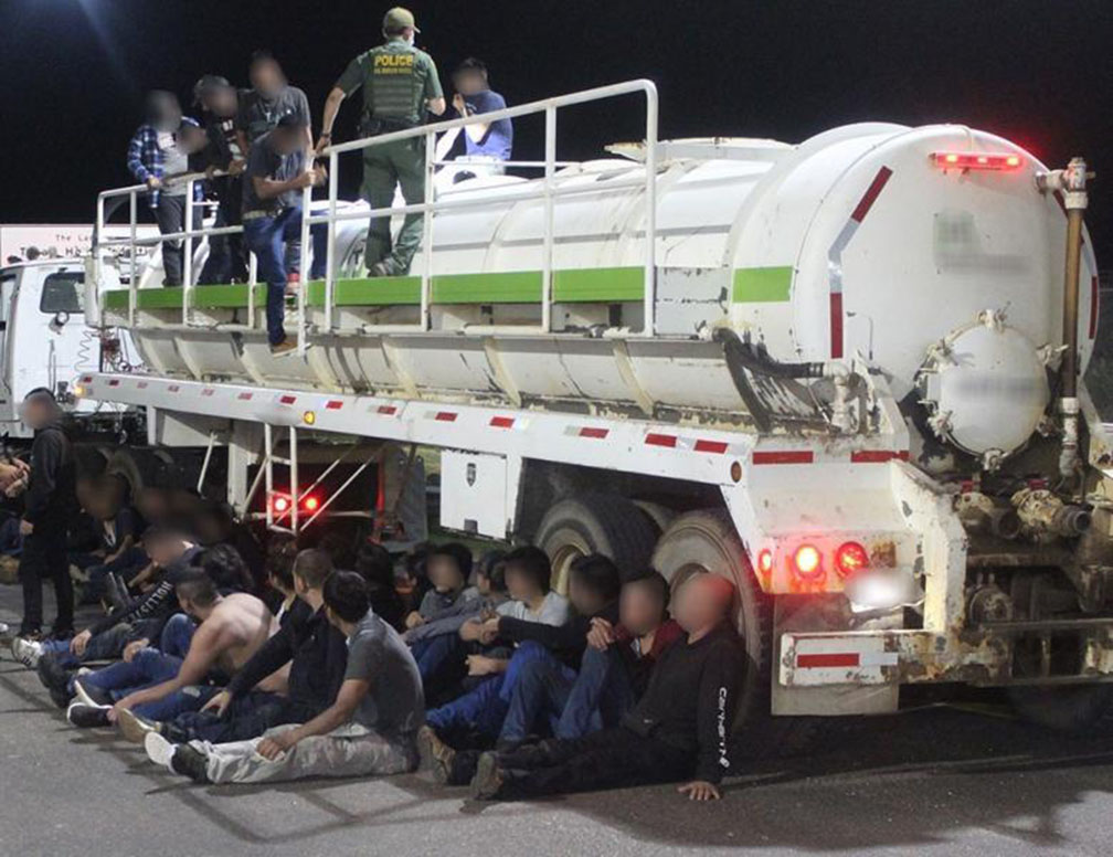 US Border Patrol arrests more than 160 during alleged human smuggling ...