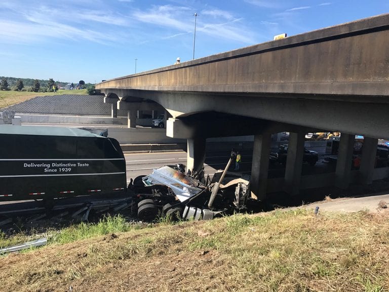 Nashville trucker dead after crashing into I-40 overpass in Tennessee; TDOT says repair could take weeks
