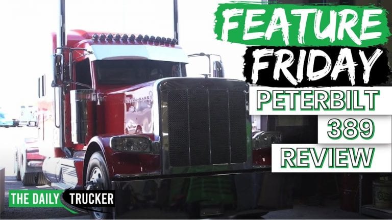 The Daily Trucker | Peterbilt Steve & the Peterbilt 389