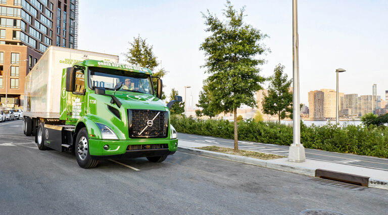 Eco-friendly brewskis: Volvo delivers first electric Class 8 truck to New York beer distributor