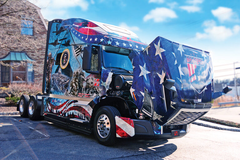 Salute to veterans: New Jersey carrier honors U.S. veterans with specially designed graphics