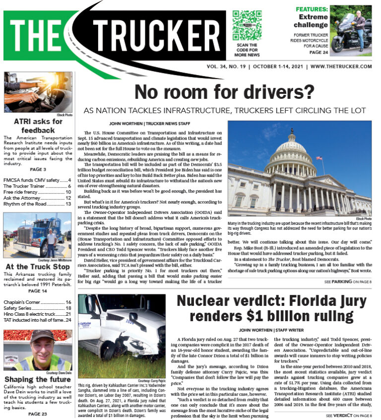The Trucker Newspaper – Digital Edition October 1, 2021