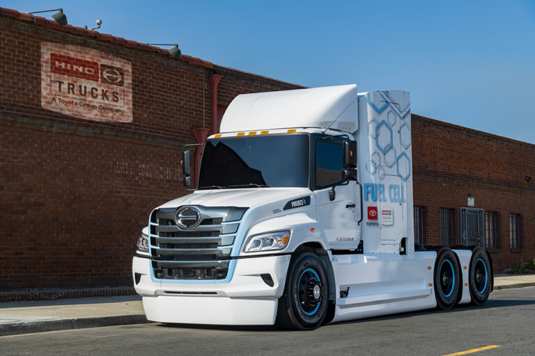 Hino unveils prototype of Class 8 hydrogen fuel cell electric truck