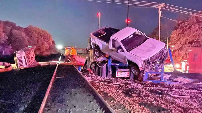 Amtrak train collides with semi in Oklahoma