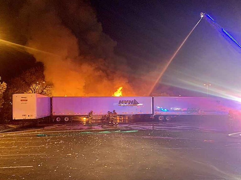 Blaze claims 12 trailers at Goodwill Industries