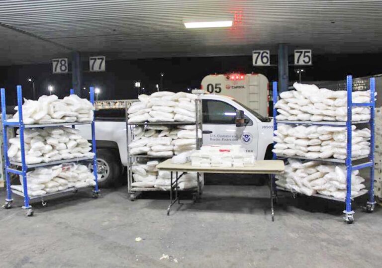 Millions of dollars in drugs seized from semi