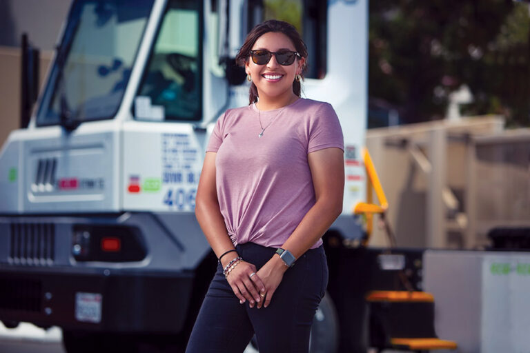 Standing tall: Jazmin Vazquez defies odds, stereotypes to achieve her dream of driving a truck