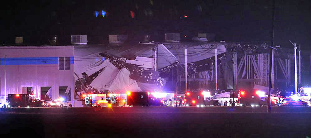 Dozens feared dead in Kentucky as tornadoes rip through several states ...