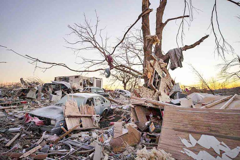 Kentucky lifts restrictions on commercial drivers hauling mobile homes to tornado areas