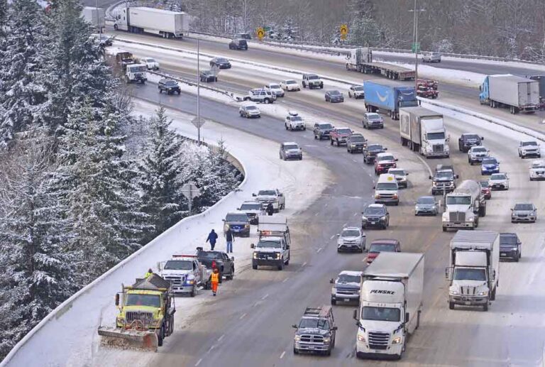 Many truckers idled due to severe winter weather