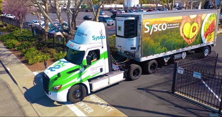 Sysco to electrify chunk of fleet by 2030