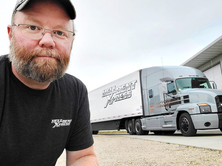 A man with a mission: Driver, company owner tackles challenges, enjoys freedom of the road