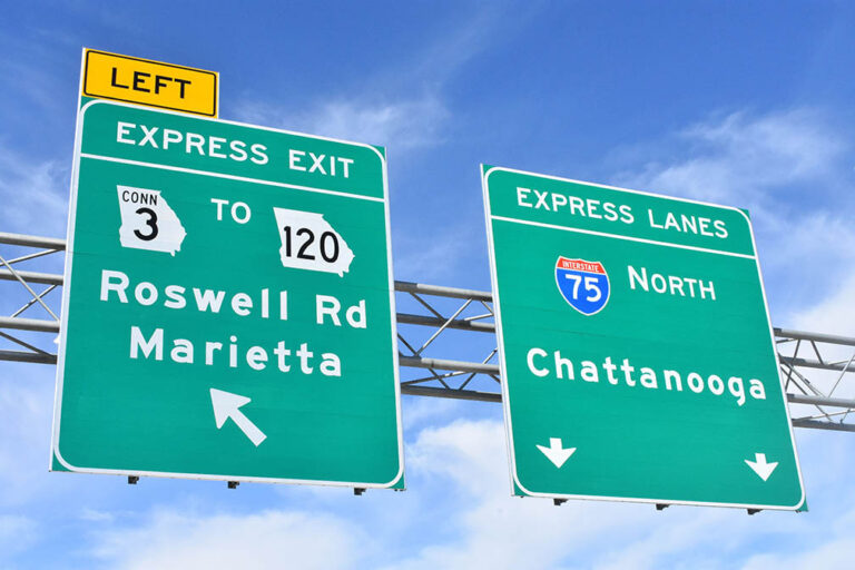 Overnight lane closures on Georgia freeways announced for coming weekend