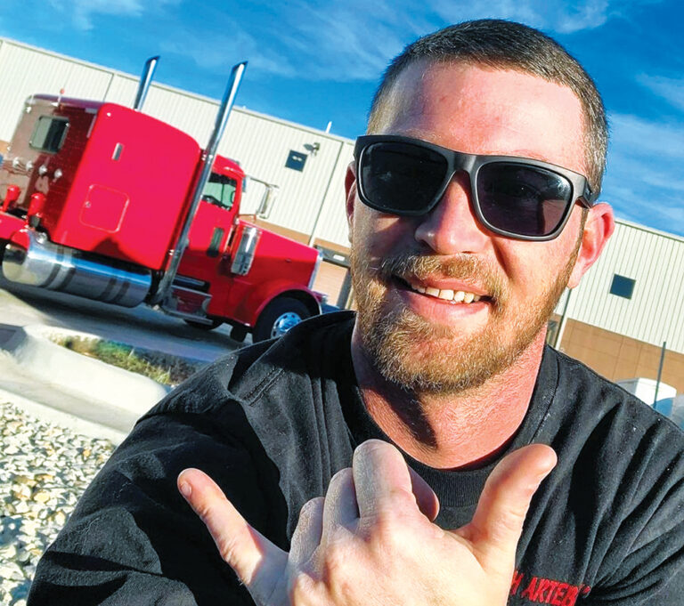 Family tradition: Love for trucking, family drives Tyler Woolley to excellence