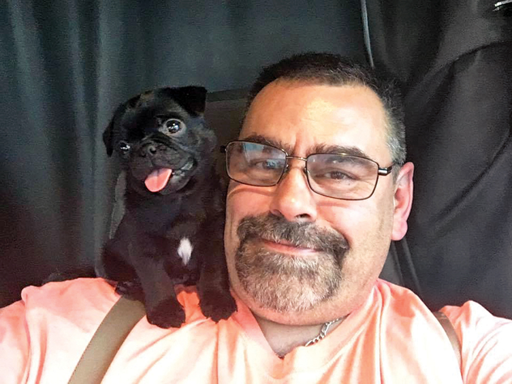 George and Valerie as puppy