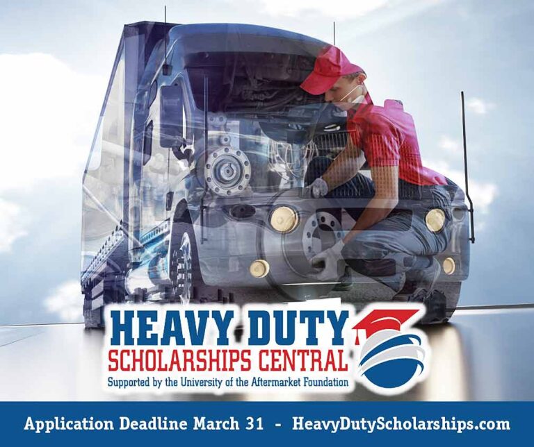 Heavy-duty scholarships deadline approaching