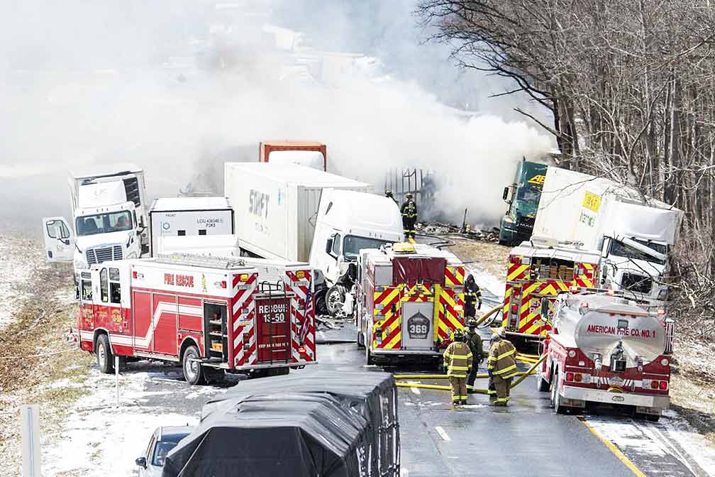I-81 reopens after being closed by deadly 80-vehicle pileup ...