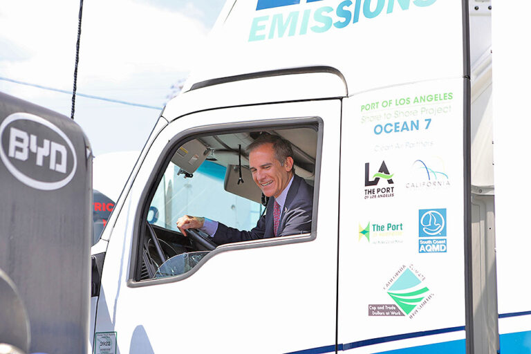 Los Angeles, Long Beach ports imposing fees on diesel rigs to raise money for electric ones
