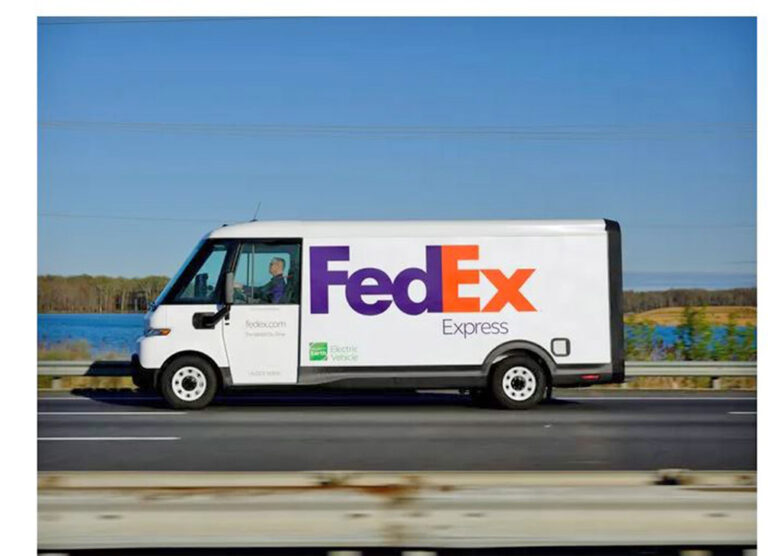 FedEx, GM set electric delivery record