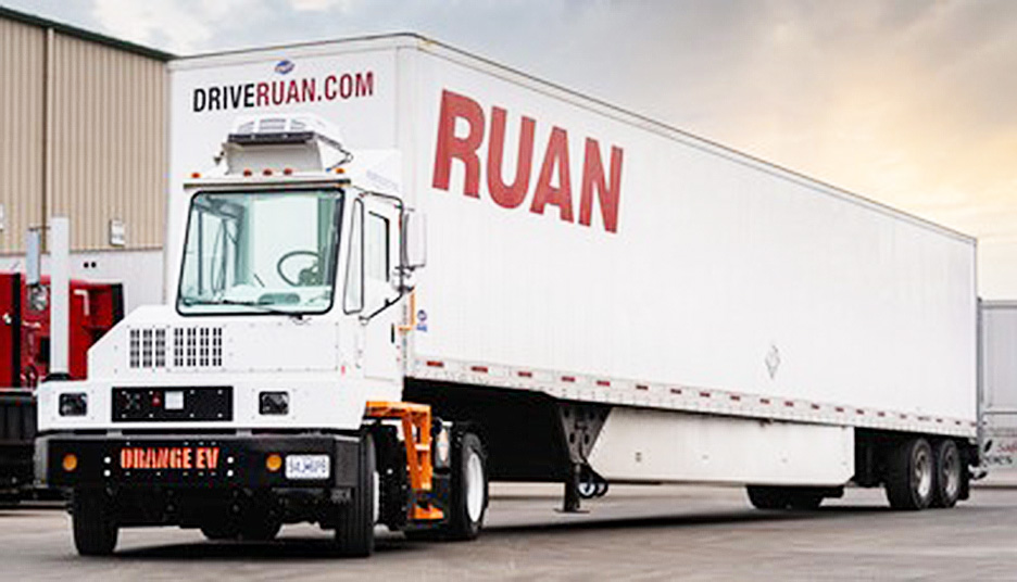 Ruan continues rollout of Orange EV all-electric terminal trucks - Vimarsana News