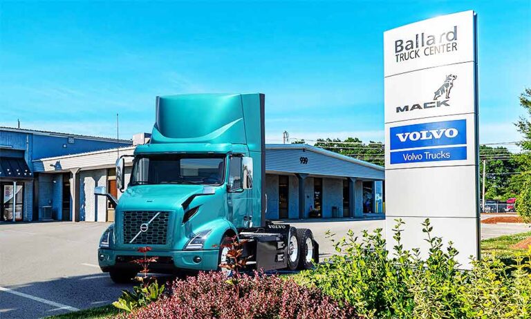 Ballard Truck Center becomes first Volvo Trucks Certified EV Dealer in New England