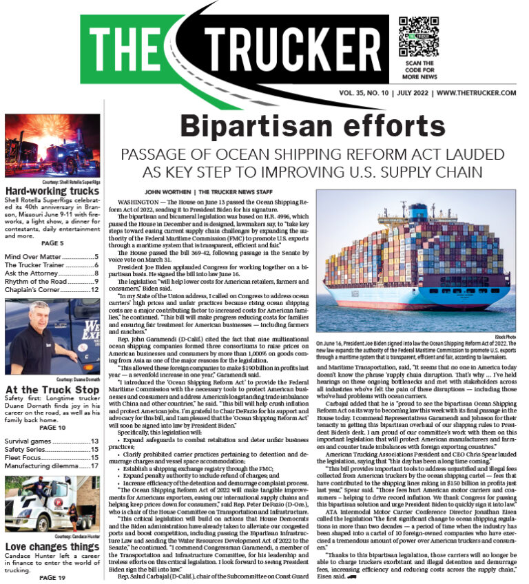 The Trucker Newspaper – Digital Edition July 2022