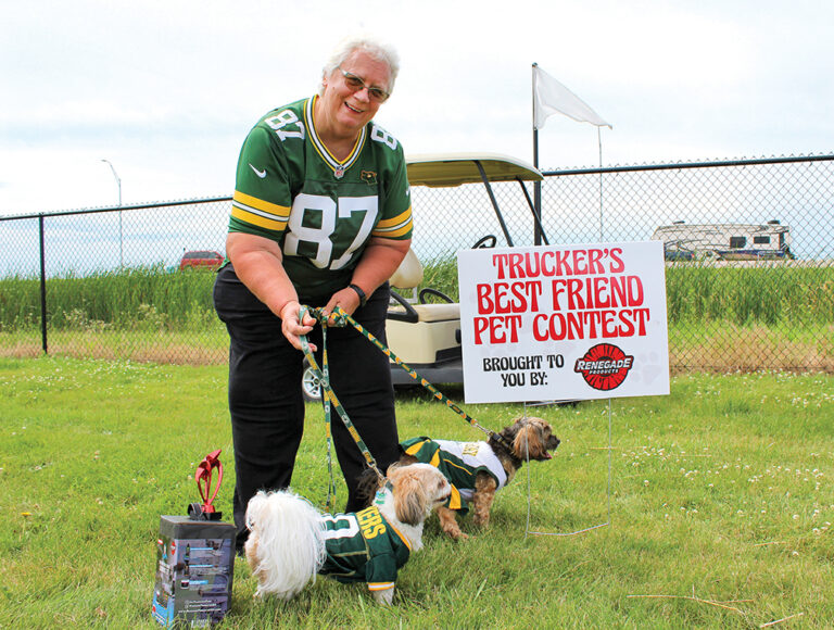 Packer pups: Canine companions make life on the road more entertaining for driver