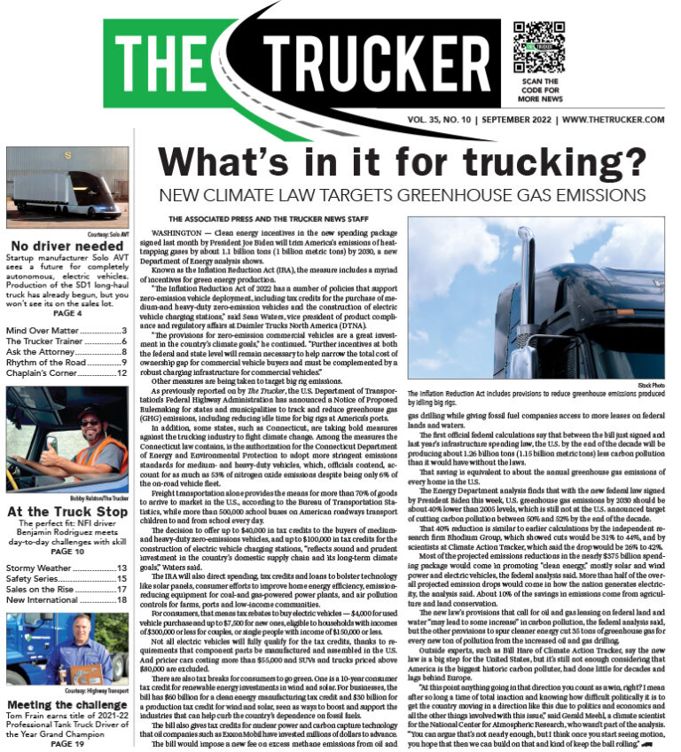 The Trucker Newspaper – Digital Edition September 2022
