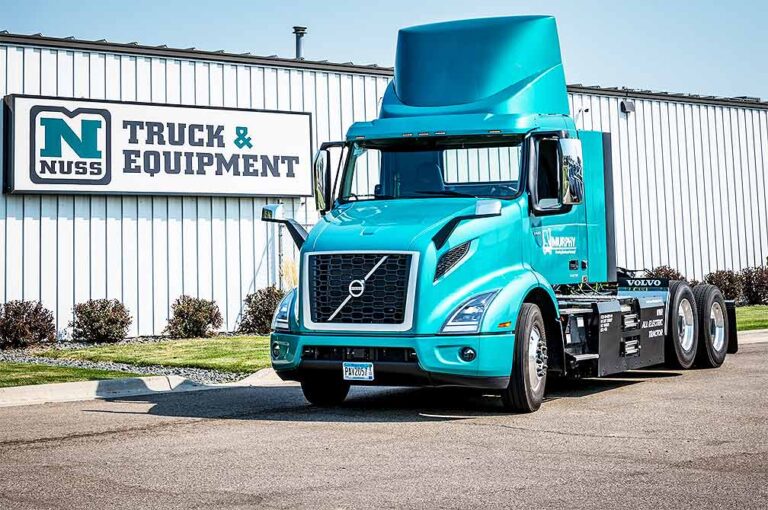 Volvo Trucks North America announces Nuss Truck & Equipment as its first Certified EV Dealer in Midwest