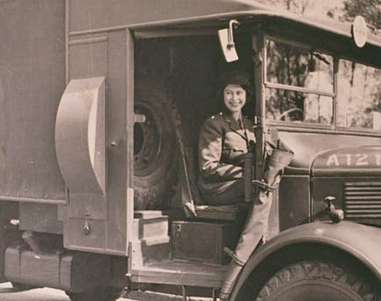 Queen Elizabeth II, a big-truck driver during WWII, has died