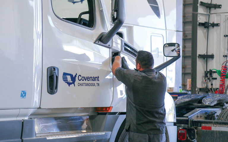 Fleet Maintenance: Relationships are key to keeping equipment running well at Covenant Logistics