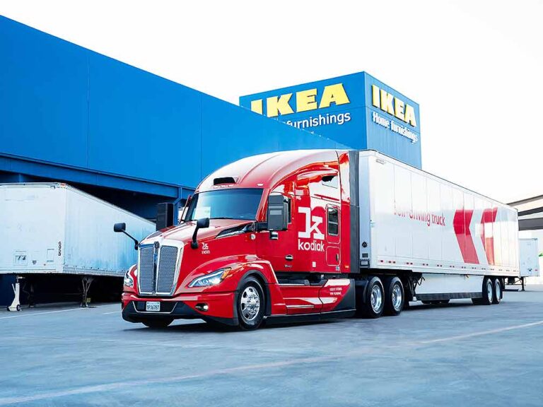 Kodiak Robotics to deliver Texas freight via autonomous trucks for IKEA