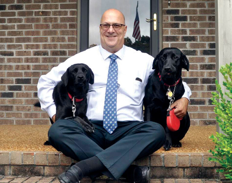 For the love of dogs: Trucker Ron Szewczyk is a champion for canines, humans in distress