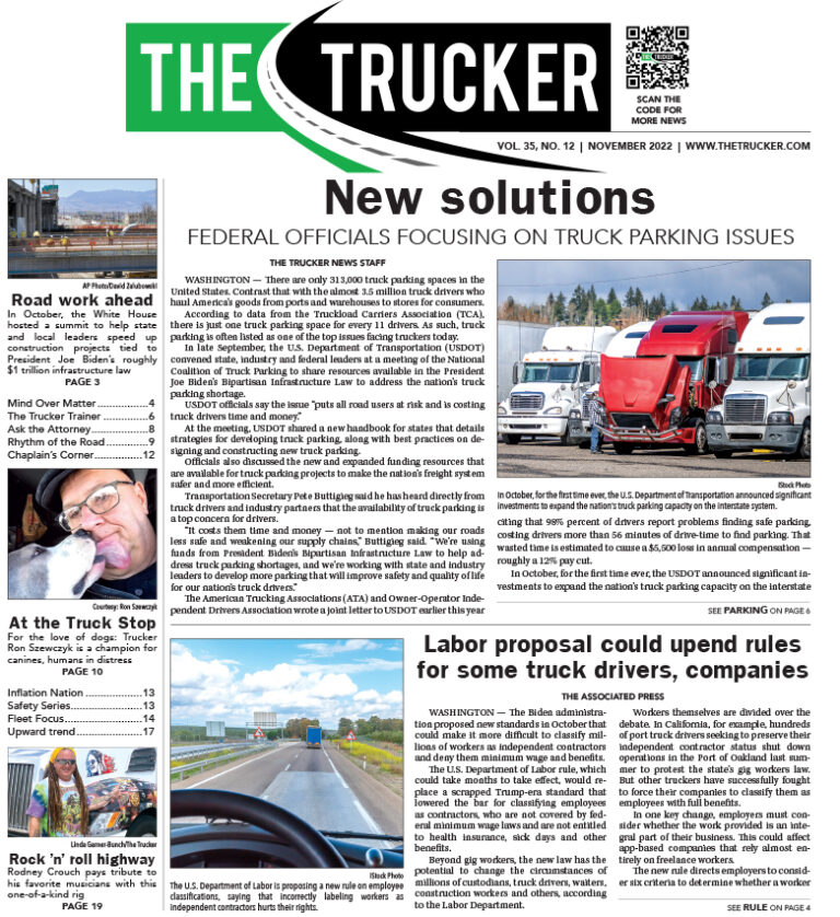 The Trucker Newspaper – Digital Edition November 2022