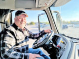 Tony Green in Truck Landstar