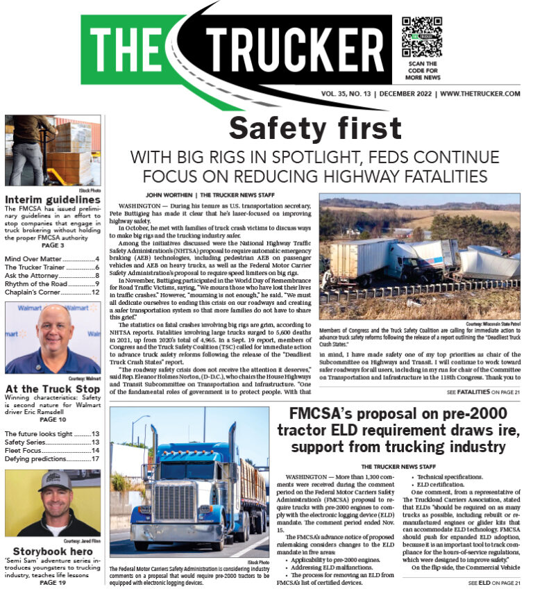 The Trucker Newspaper – Digital Edition December 2022