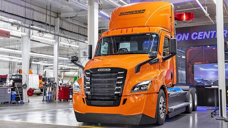 Schneider to add nearly 100 battery electric trucks to its fleet