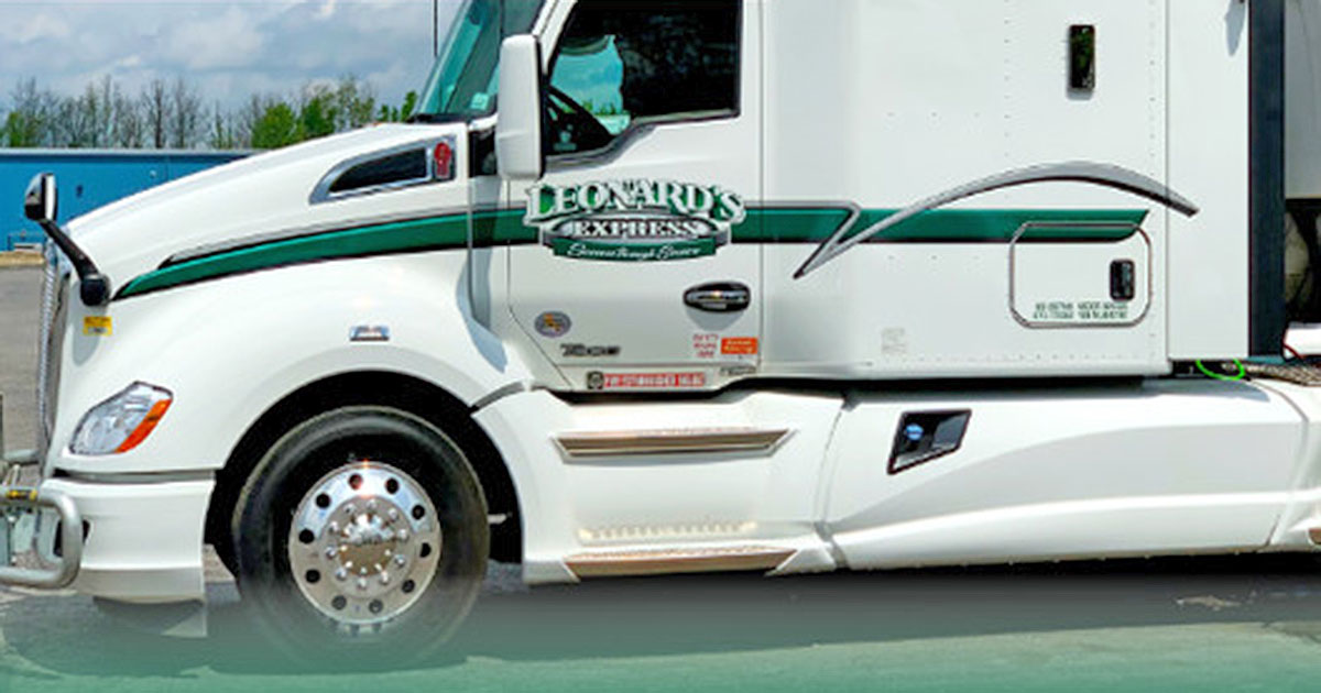 Leonard’s Express wins TCA Fleet Safety Award for 50, 100 millionmile