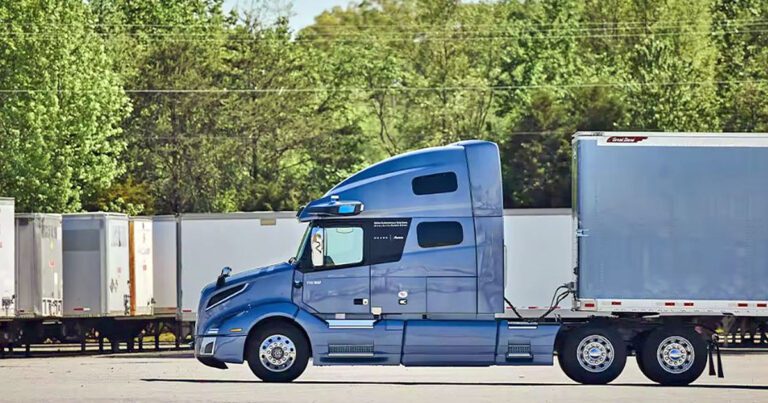 Volvo-backed investment group helps fund tech company focusing on autonomous trucking