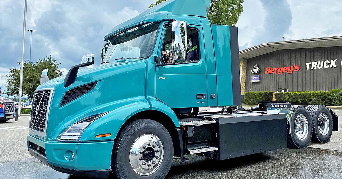 Bergey's Truck Centers second Volvo Trucks Certified EV Dealer