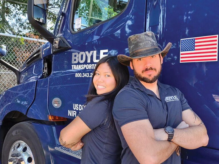 Side by side: Husband-wife trucking team enjoy winning combo of life on the road with canine companions