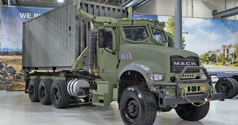 Mack Defense awarded contract for U.S. Army Common Tactical Truck program