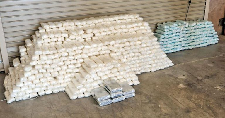 Driver accused of smuggling more than 1,000 pounds of meth in vehicle
