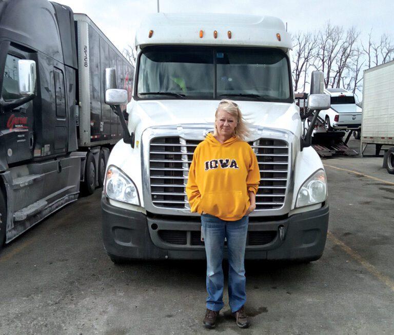 Lean on me: Trucker Joan Raby launches social media site to help other drivers