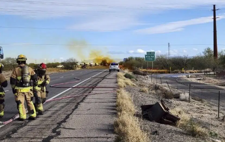 Hazardous spill closes Tucson interstate, forces evacuation