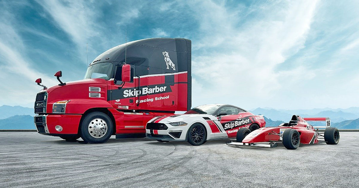 Mack signs deal to be official hauler of Skip Barber Racing School ...