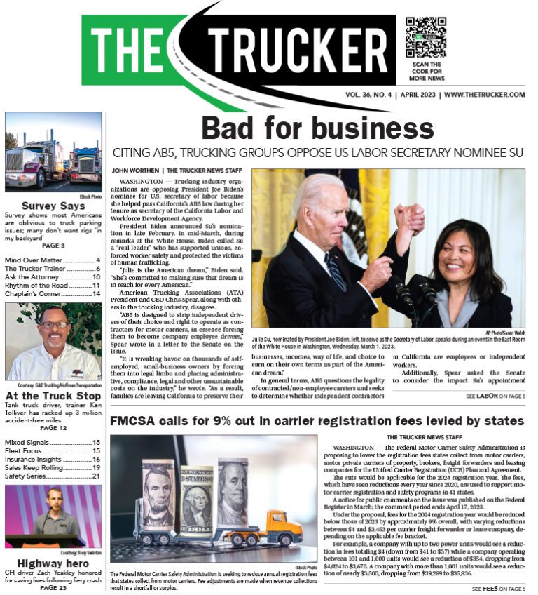 The Trucker Newspaper – Digital Edition April 2023
