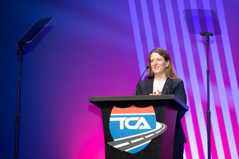 FMCSA administrator Hutcheson expresses support for trucking industry at TCA conference